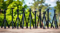 portable stable travel tripods