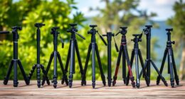 portable stable travel tripods