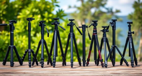 portable stable travel tripods