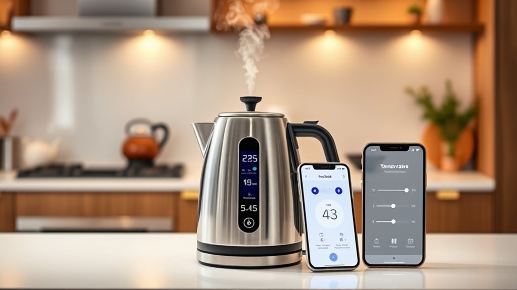 precise temperature control kettles