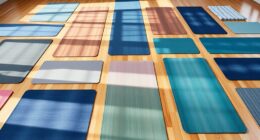 premium yoga mats for support