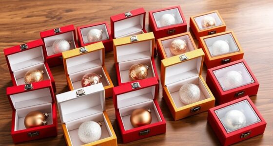 secure holiday ornament storage