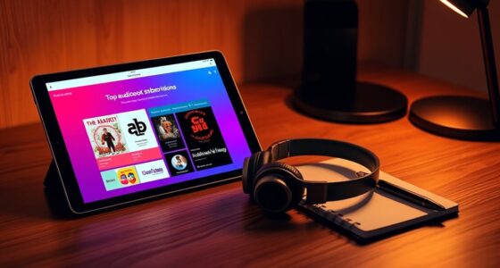 top audiobook subscriptions 2025