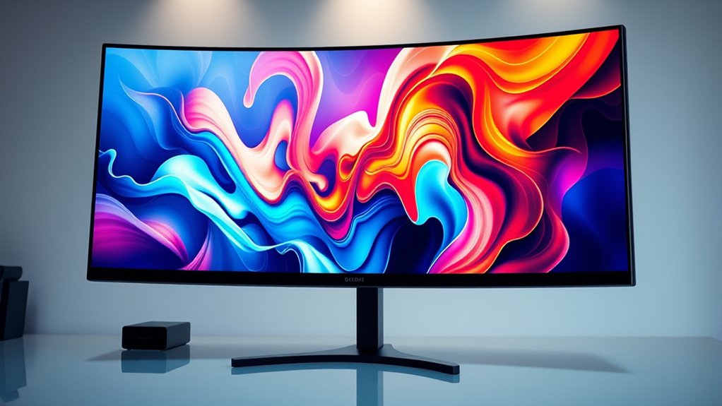 top curved monitors 2025