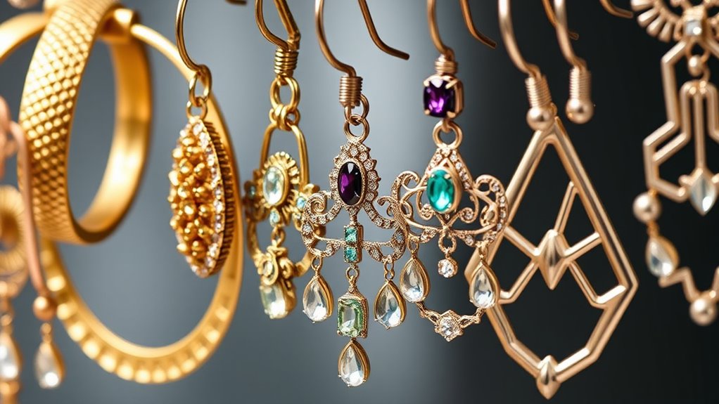 top luxury statement earrings