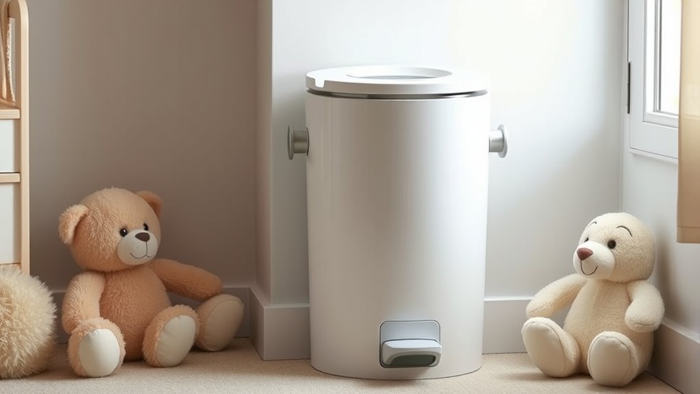 top odor controlling diaper pails