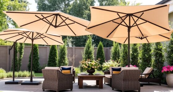 top premium outdoor umbrella options