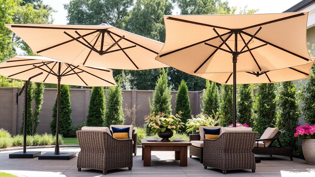 top premium outdoor umbrella options