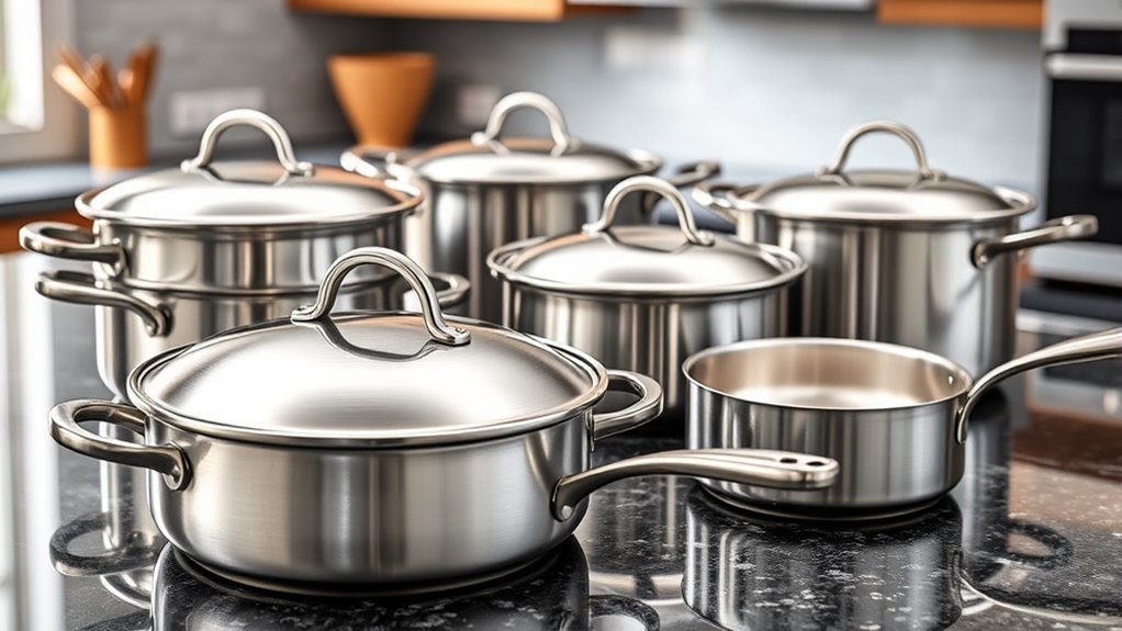 top stainless steel cookware sets