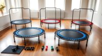 top tier trampoline workout sets