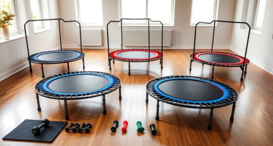 top tier trampoline workout sets