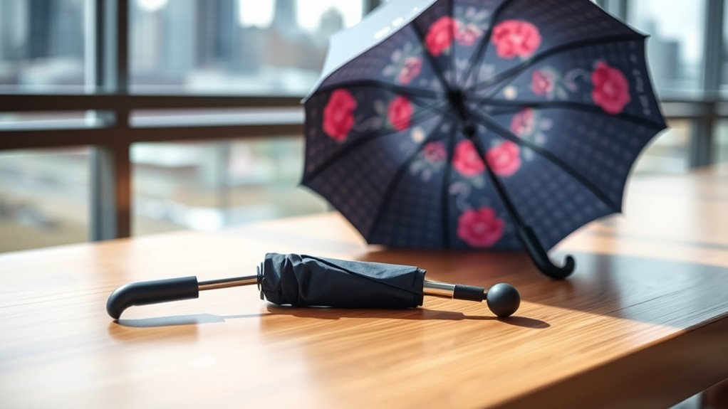 wind resistant compact durable protective