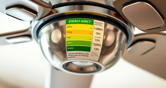 ceiling fan energy ratings