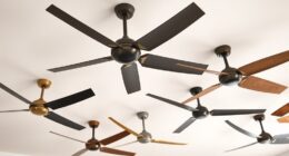 ceiling fan finish styles