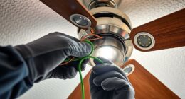 ceiling fan grounding safety