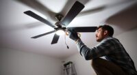 ceiling fan installation challenges