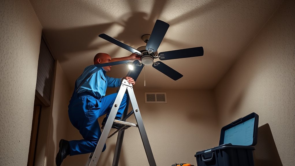 ceiling fan installation techniques
