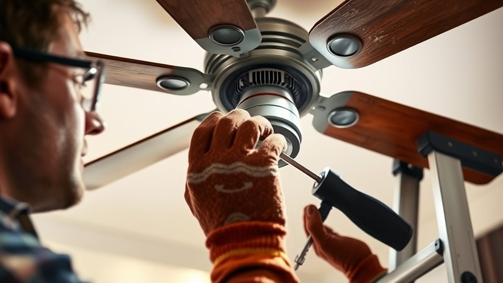ceiling fan noise troubleshooting
