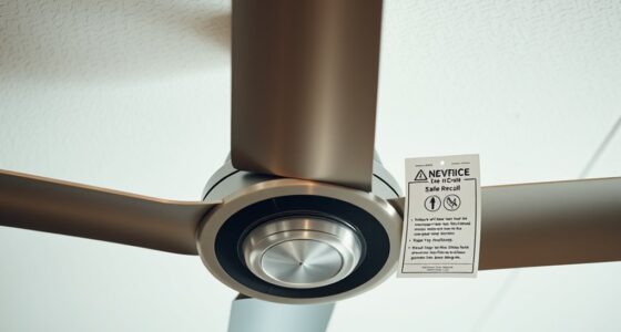 ceiling fan recall safety