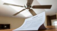 ceiling fan warranty details
