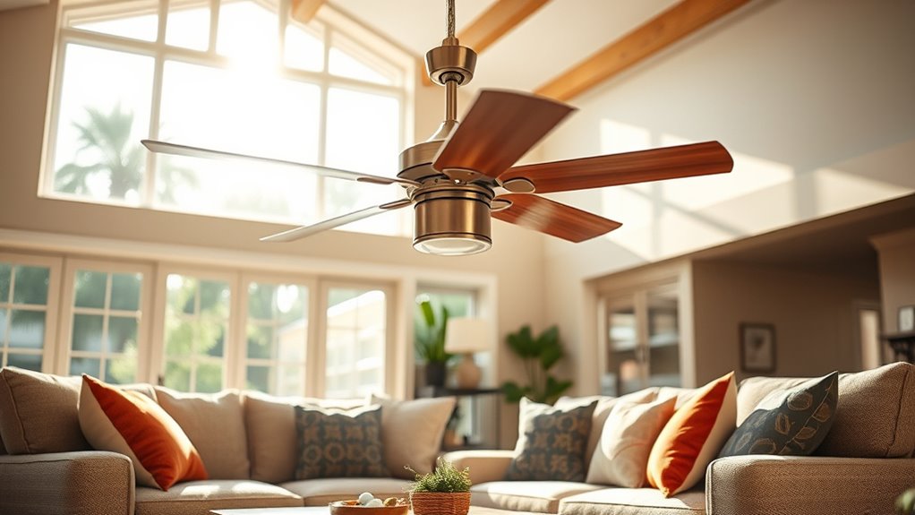 ceiling fans cut energy costs