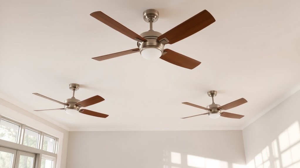 ceiling fans enhance air circulation
