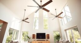 ceiling fans for passive cooling