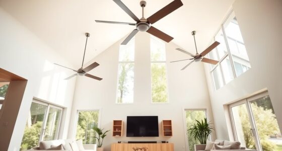 ceiling fans for passive cooling