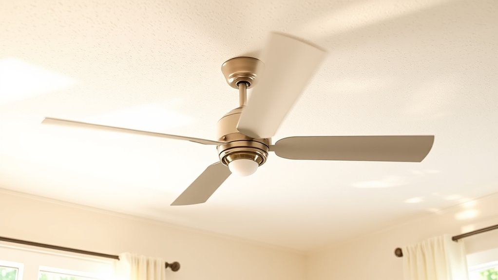 ceiling fans optimize summer cooling