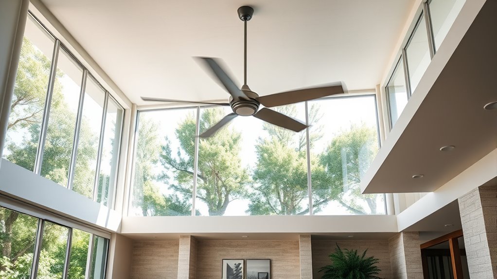 ceiling fans passive cooling