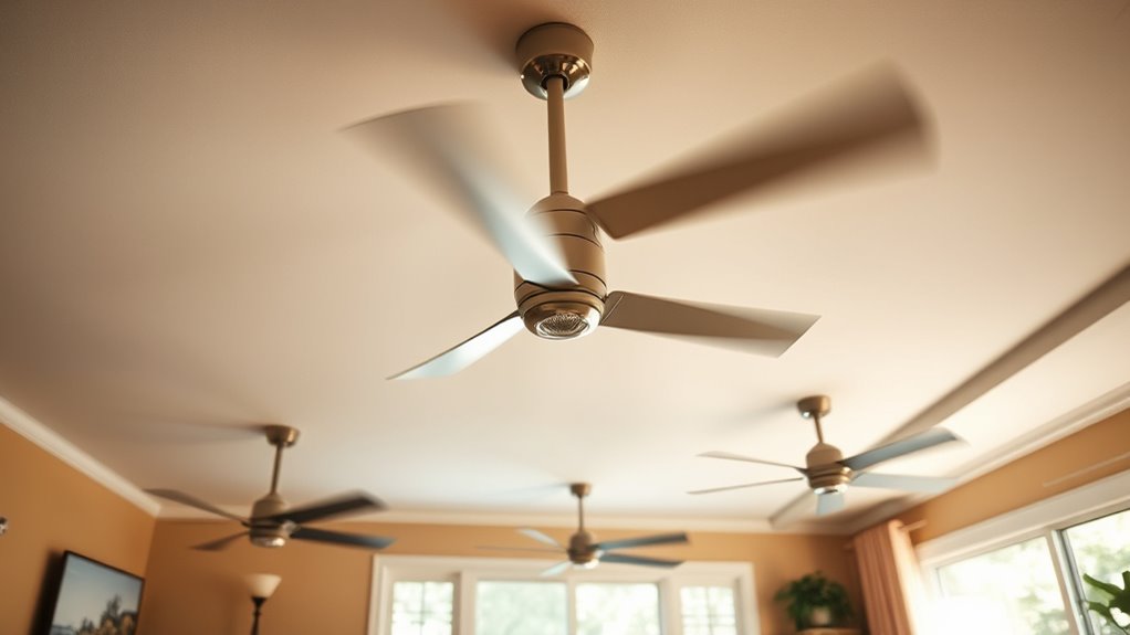 ceiling fans reduce hvac load