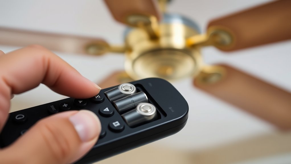 check and replace batteries