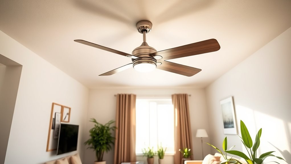 compact stylish energy efficient fan