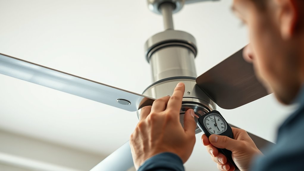 fan balance and safety checks