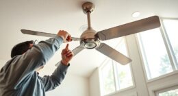 high ceiling fan downrod replacement