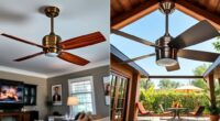 indoor outdoor fan options