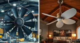 industrial vs residential fan efficiency