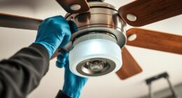 install ceiling fan light