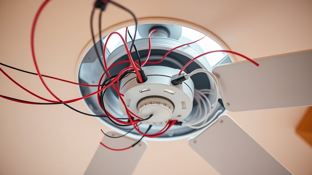 installing new ceiling fan wiring