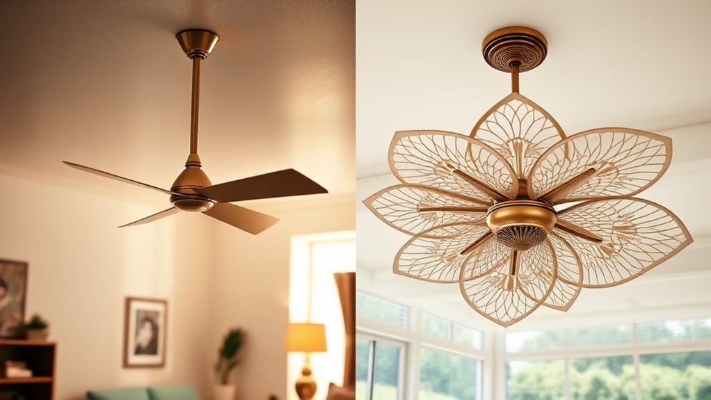 match fan size to room