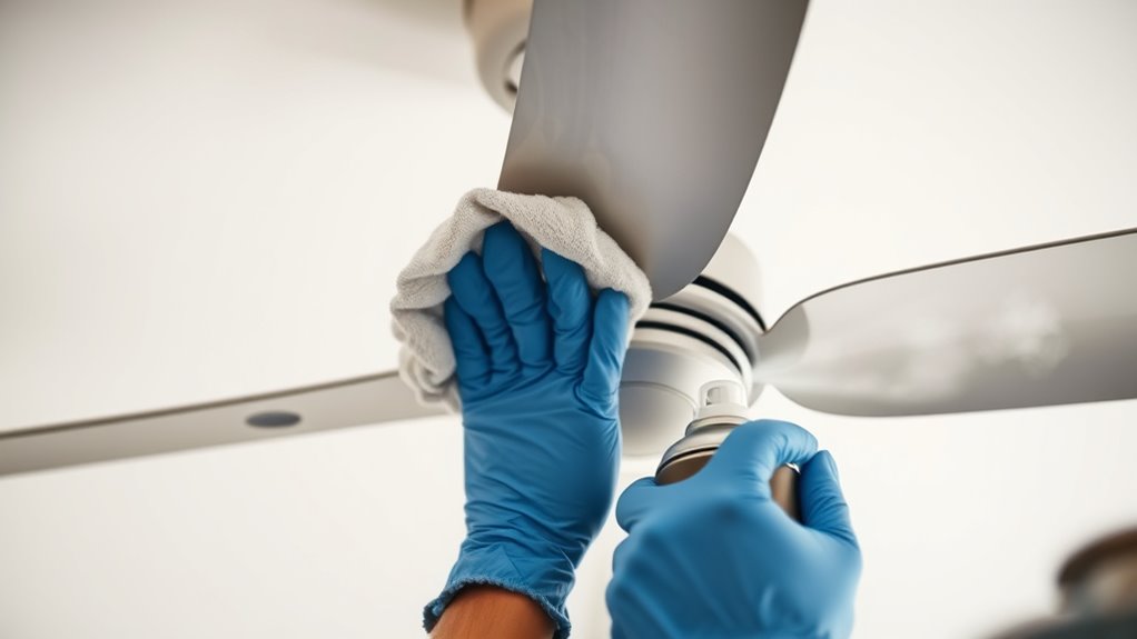 monthly ceiling fan maintenance