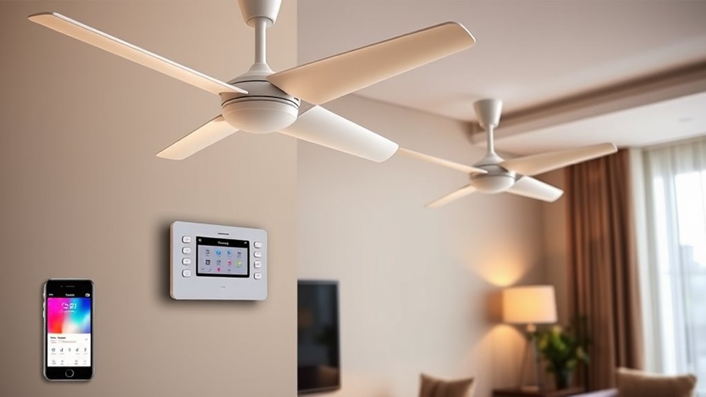multi room smart ceiling fan control