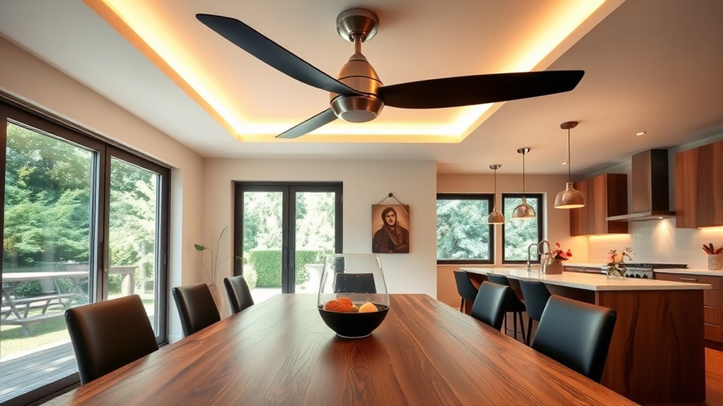 optimal kitchen dining airflow