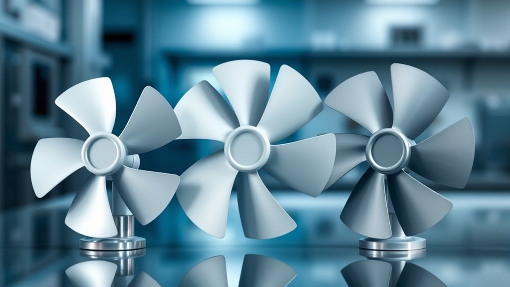 optimize fan blade material