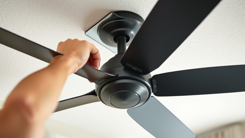 proper ceiling fan installation