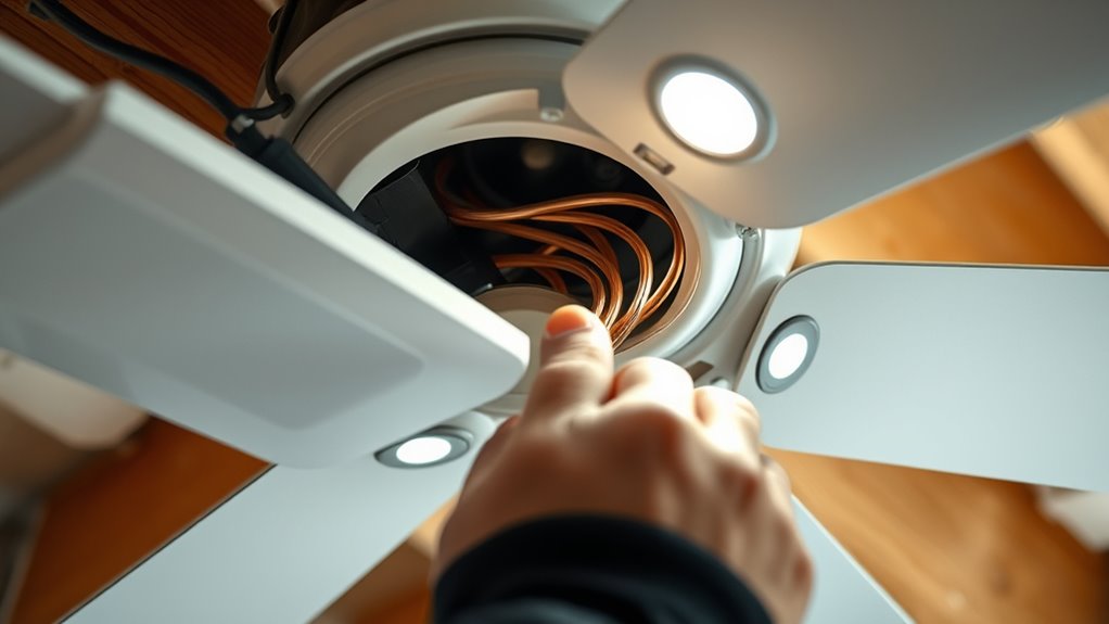 proper ceiling fan wiring