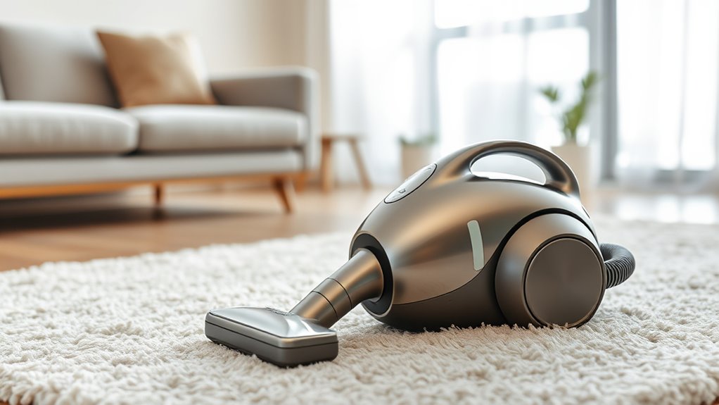 quiet powerful maneuverable vacuum