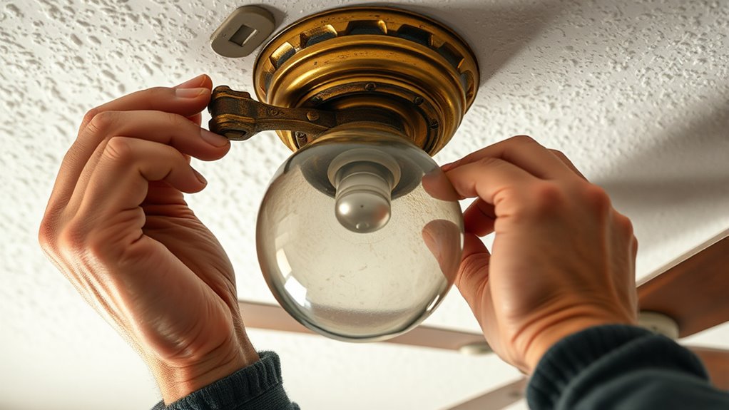 remove fixture before installing