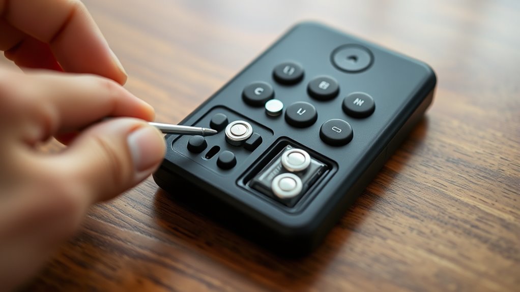 replace batteries regularly