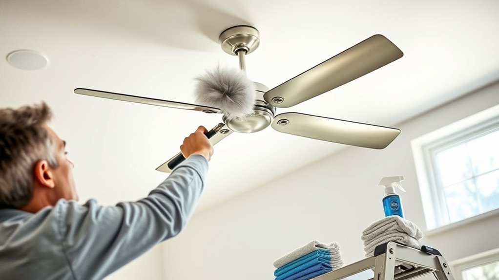 safe fan cleaning methods
